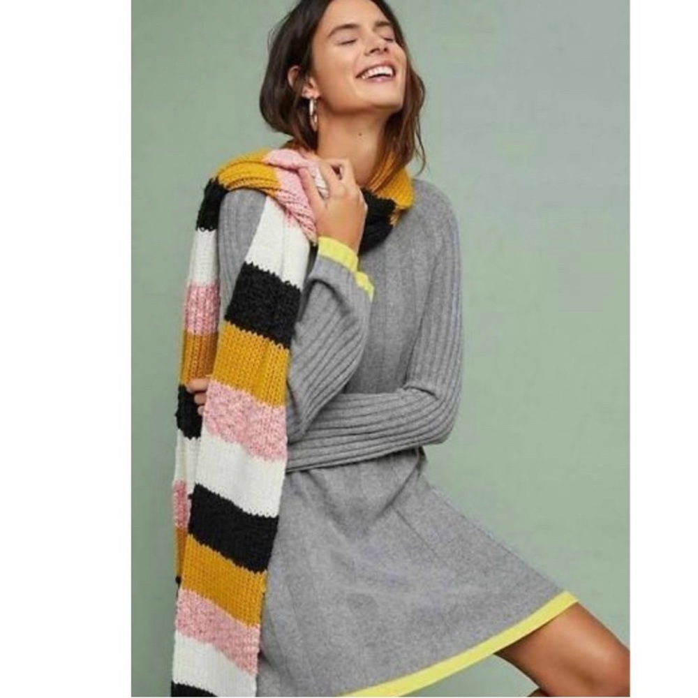 Anthropologie Arsenau Sweater Dress - Picture 1 of 14